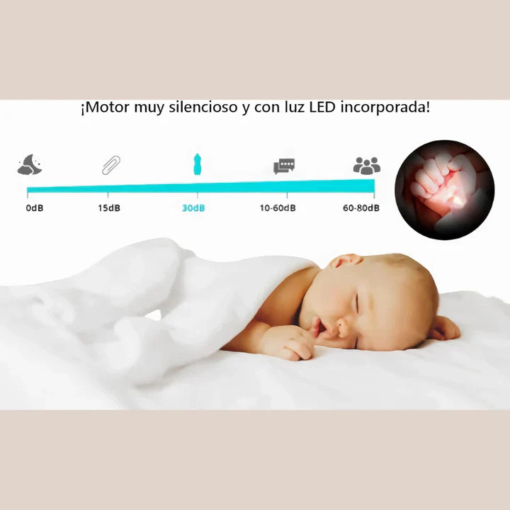 BabyPro ™️ - Cortauñas Eléctrico para Uñas de Bebé