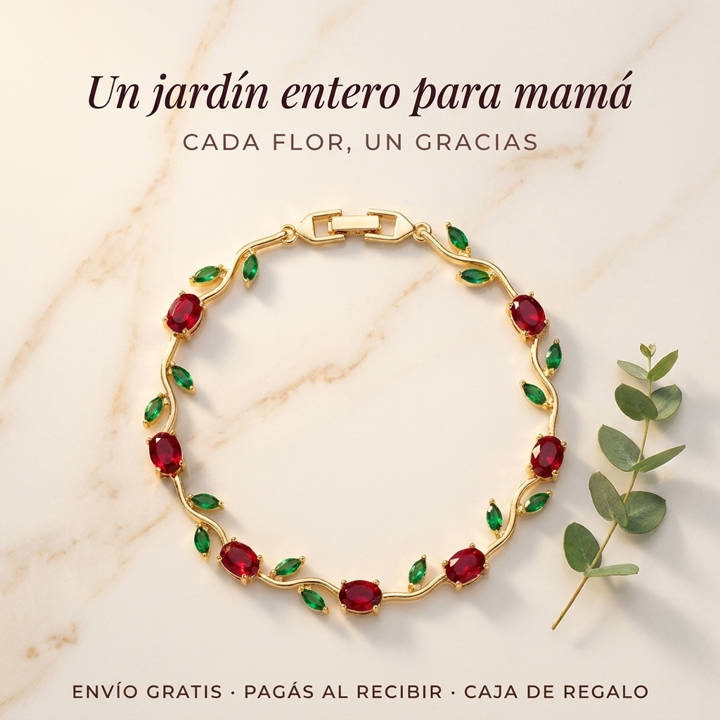 🌹 PULSERA JARDÍN ETERNO®