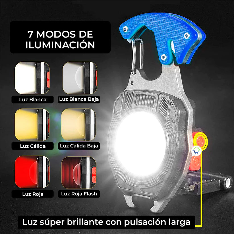LlaveroPro® | NUEVO Llavero LED 9 en 1