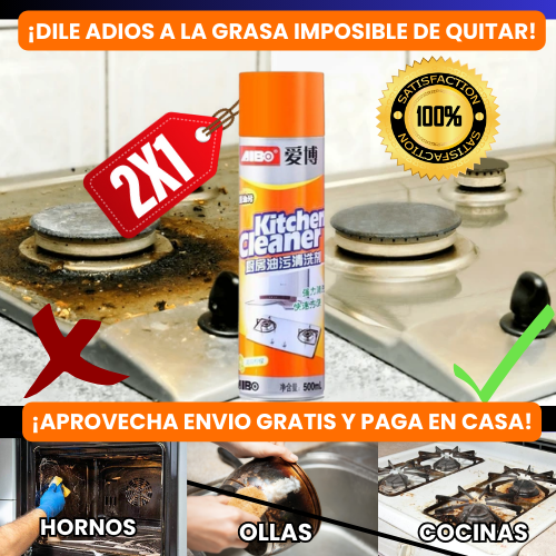 PROMO 2x1 - KITCHEN CLEANER™ + ENVIO GRATIS