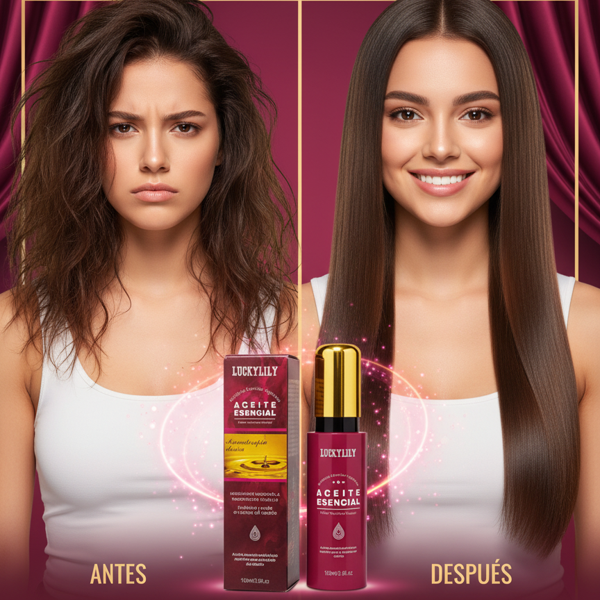 Lucky Lily™ – Aceite Reparador para un Cabello de Ensueño✨