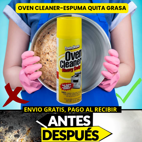 OVEN CLEANER™ - ESPUMA QUITA GRASA + ENVIO GRATIS