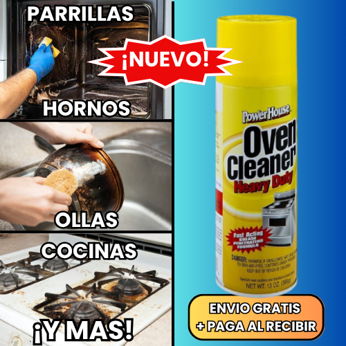 OVEN CLEANER™ - ESPUMA QUITA GRASA + ENVIO GRATIS