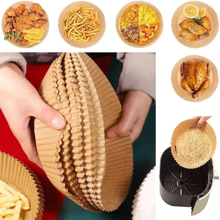 PAPEL ANTIADHERENTE PARA AIR FRYER- 50 UND