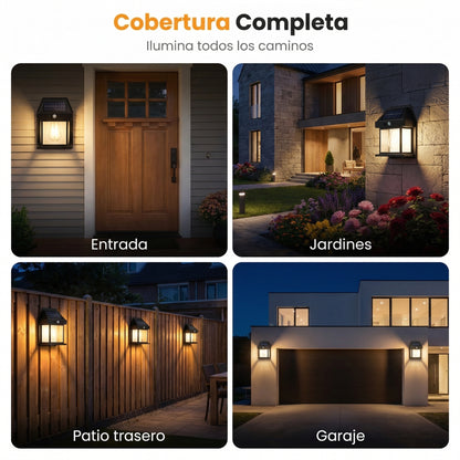 Promo 2x1: Farol Led Solar con Sensor de Movimiento