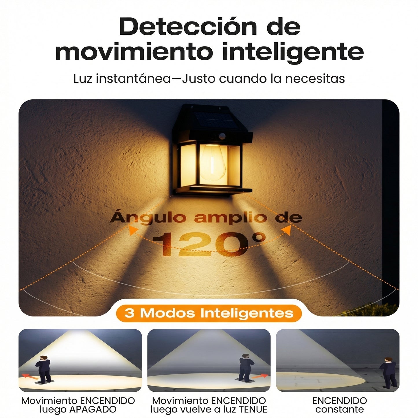 Promo 2x1: Farol Led Solar con Sensor de Movimiento