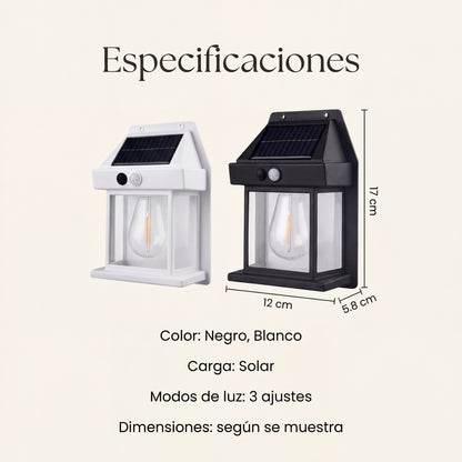 Promo 2x1: Farol Led Solar con Sensor de Movimiento