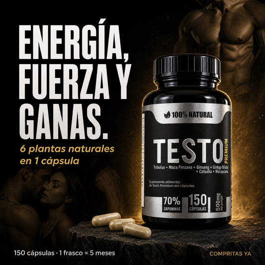 TESTO Premium™ - Energía de día, ganas de noche