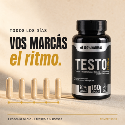 TESTO Premium™ - Energía de día, ganas de noche