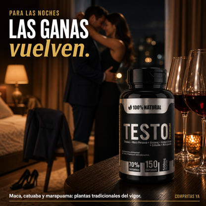 TESTO Premium™ - Energía de día, ganas de noche