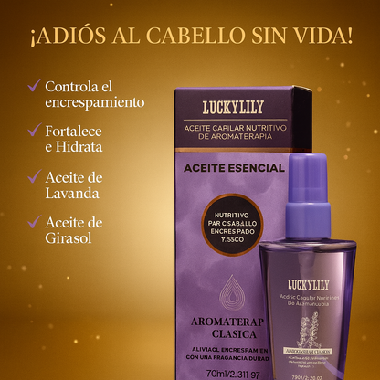 Lucky Lily™ – Aceite Reparador para un Cabello de Ensueño✨